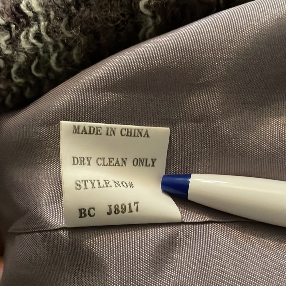 Lavender Buttoned Waist Jacket - Picture 11 of 15